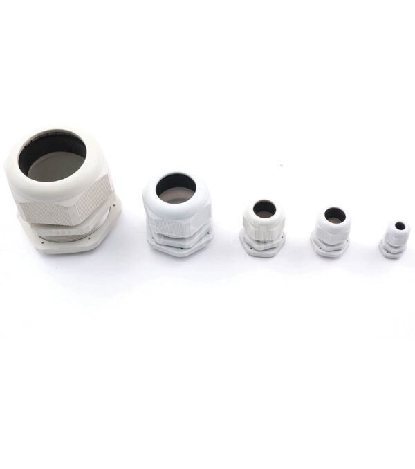 Ốc xiết nhựa PG trắng