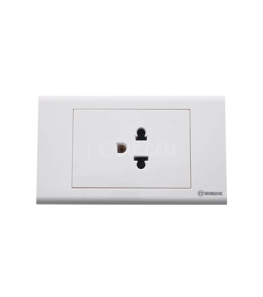 Ổ Cắm Đơn 3 Chấu Sino