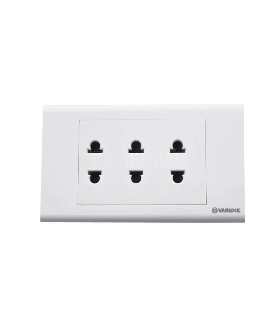 Ổ Cắm Ba 2 Chấu Sino