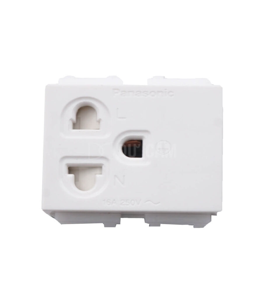 Ổ Cắm Đơn 3 Chấu Panasonic (Wide Series)