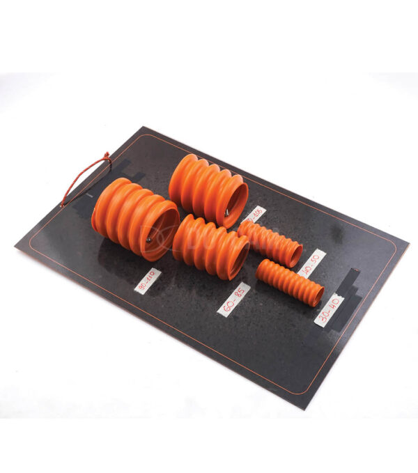 Ống Ruột Gà Cam HDPE