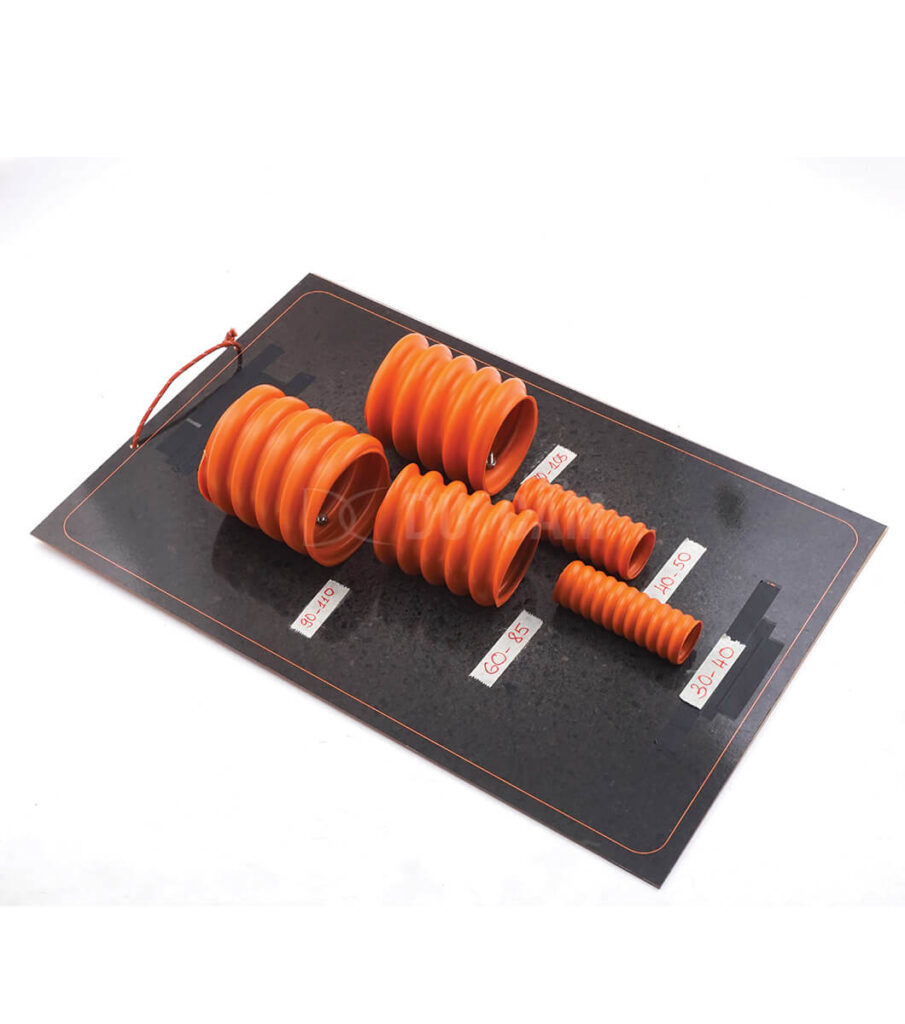 Ống Ruột Gà Cam HDPE
