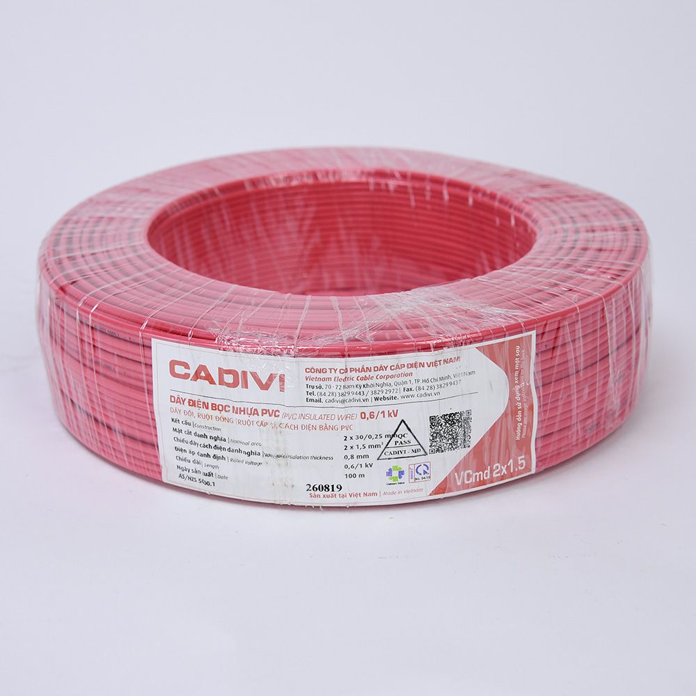 Thương hiệu dây cáp Cadivi 